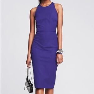 Banana Republic violet dress